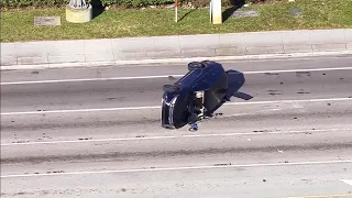 Bank robbery suspect arrested after crash in Tamarac