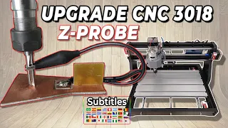 UPGRADE CNC 3018/ PRO  Z-PROBE | Z Axis tool probe | GRBL | EASEL | SUB