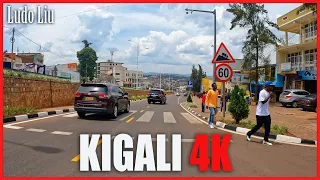 Downtown KIGALI - Discover Rwanda capital city in a 4K RIDE