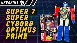 Super7 Optimus Prime Unboxing | Transformers | Super Cyborg Action Figure