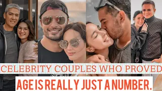 TOP 20 FILIPINO CELEBRITY COUPLES WHO HAVE WIDE AGE GAPS : PROVED THAT AGE IS JUST REALLY A NUMBER !