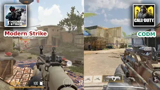 Modern Strike Online vs CODM Gameplay Android