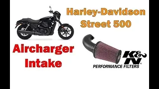 Install K&N Aircharger Intake - Harley Davidson Street 500