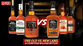 Evan Williams 1783 (Old vs New Bottle) & Other Evan Williams Expressions