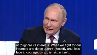 Vladimir Putin Question and Answer Session at Valdai Discussion Club - English Subtitles - Part 2