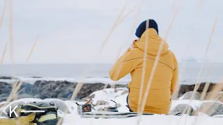 Making Steeped Coffee on a Fire — A Relaxing Outdoor Experience by the Sea