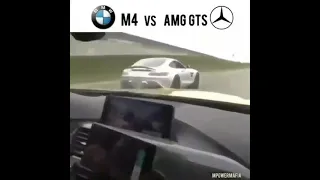 BMW M4 против AMG GTS