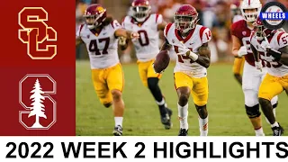 #10 USC vs Stanford Highlights | College Football Week 2 | 2022 College Football Highlights