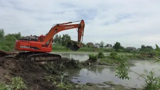 Очистка деревенского пруда - Селькин пруд, часть 1