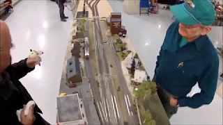 2019 03 10 Spokane Train show Free-mo layout