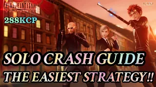 { FF7: Ever Crisis } 288KCP | SOLO CRASH GUIDE! The Easiest Strategy for Taking Down the Turks!!