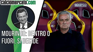 Sabatini a CM: 'Dentro o fuori, Mourinho ha tempo fino a metà ottobre. Lo spogliatoio è con lui?'