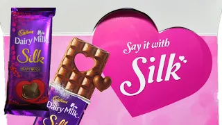 Say it with silk | Cadbury dairy milk silk heart pop | valentine day special gift this time