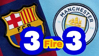 Barcelona vs Manchester City Goals - Highlights 2022 FHD 3-3