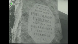 Minnesstenen över Peder Svensson i Vibberboda, 1922