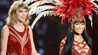 Taylor Swift & Nicki Minaj Perform Bad Blood MTV VMAs 2015