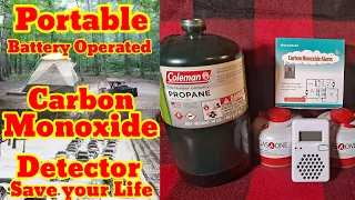 Portable Carbon Monoxide Detector will save your life Car Camping/Tent Camping/EDC must Affordable