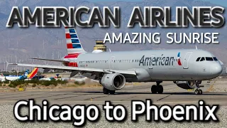 [4K][60fps] Chicago ORD - Phoenix PHX American Airlines Airbus A321 MCE Seats FullFlight Trip Report