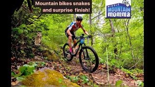 Surprise ending to the Middle Mountain Momma Bike Race