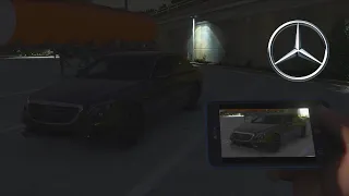 Mercedes Benz S63 2014 POV *NIGHT DRIVE* - GTA 5