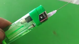 Gas Lighter With Refill || Simple Invention With Lighter #invention