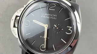 Panerai Luminor 1950 Left-Handed "Destro" 8 Days Titanio PAM 368 Panerai Watch Review
