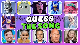 GUESS WHO'S SINGING 🎤🎵🔥| King Ferran, Jax,Lay Lay, Wednesday, Salish Matter, Trolls 3, MrBeast, Elsa