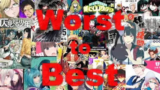 Reviewing Every Shonen Jump & Jump Plus Manga I Read in 2021 From Worst to Best!