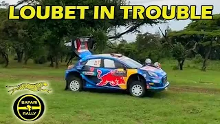 Safari Rally Kenya 2023 : Pierre-Louis Loubet in trouble - Day 2