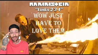 WoW!!! what a performance Rammstein - Links 2-3-4 (Download Festival 2016) (REACTION)