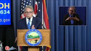 Watch: Gov. DeWine gives latest updates on coronavirus in Ohio