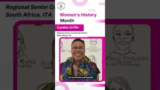 Women's History Month Spotlight: Cynthia Griffin