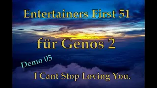 Yamaha Genos2  Ray Charles Entertainers First 51 Goldene Melodien Vol.2   I Cant Stop Loving You