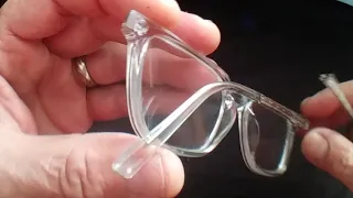 How to repair broken glasses (Properly!