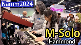 [Namm 2024] 11yrs Old Sylvia Ho & Johnson Ho play Hammond M-Solo | B3 Johnson & Sylvia