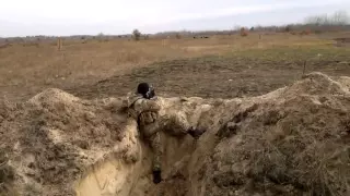 Стрельбы ВСУ на полигоне Украина Shooting Mat on the ground Ukraine 17 05 2015