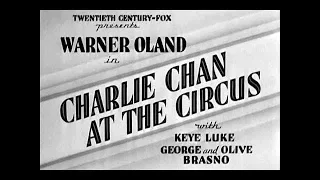 Charlie Chan il Terrore del Circo FILM COMPLETO ITALIANO ✘ 1936 ✪ by Hollywood Cinex ™