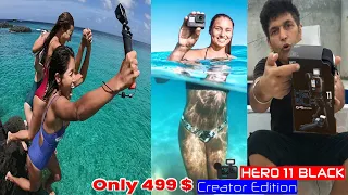 lowest price of GoPro Hero11 Creator Edition Unboxing & First Impressions 2023 | Action Camera 2023