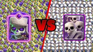Evolved Skeletons vs Skeleton Army | Clash Royale Challenge #28