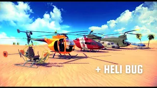 ALL HELICOPTER SIZE COMPARISON AND REVIEW / OFF THE ROAD, OPEN WORLD FLIGHT GAME SIMULATOR