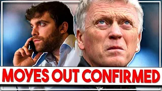 Fabrizio Romano confirms Moyes exit | Sullivan to ignore Steidten & hire Lopetegui