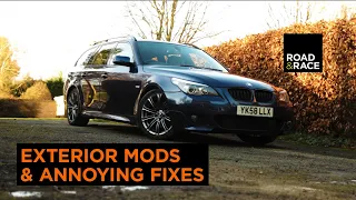 Making My BMW 5 Series Look GOOD, Coding New Features & Fixing Some Annoying Problems ( E60 / E61 )