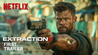 Extraction 3 - First Trailer (2025) | NETFLIX (4K) | Chris Hemsworth | extraction 3 trailer