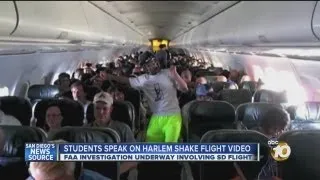 Colorado student talks to 10News about mid-flight Harlem Shake