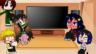 Demon slayer react to yn as inosukes older sister