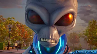 Destroy All Humans - Robo-Prez & Silhouette Final Boss Fight + Ending