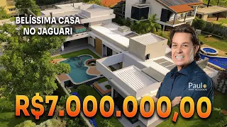 A MAIS BONITA A VENDA COND JAGUARI-SOUSAS/CAMPINAS-SP R$7.000.000,00 ALTO PADRÃO TÉRREA MARAVILHOSA