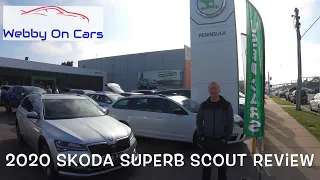 Skoda Superb Scout review 4K | Webby On Cars #skodasuperb