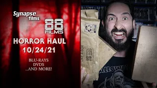 Horror Haul and Unboxing: 10/24/21 | 88 Films, Synapse, and more!