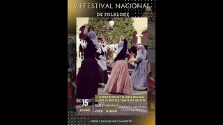 VII FESTIVAL NACIONAL DE FOLKLORE, 15 de Octubre a las 21:15 h. en La Casa de la Cultura